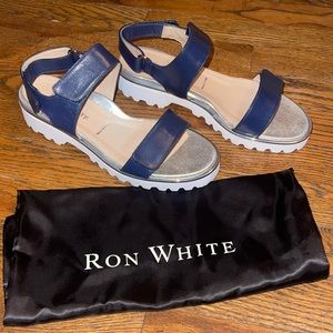 Ron White Women's Catey Nappa French Navy
